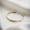 bracciale rigido aperto regolabile, bracciale in bronzo o argento 925, bracciale rigido artigianale, made in italy, bangle artigianale in argento 925