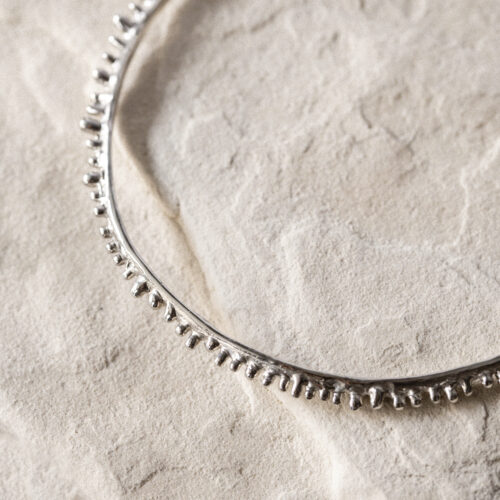 bracciale rigido in argento
