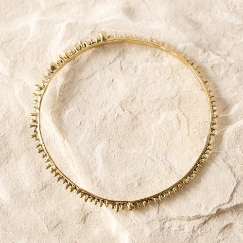 bracciale rigido in bronzo