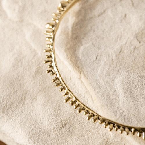 bracciale rigido in bronzo