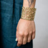 Bangle mare in bronzo giallo