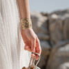 Bangle mare in bronzo giallo